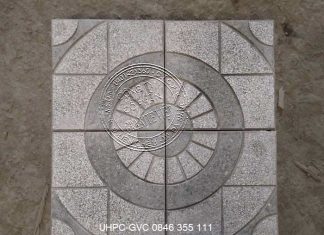 Gạch vỉa hè T325 bê tông tính năng cao HPC GVC