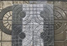 Gạch vỉa hè mắt nai M026 bê tông tính năng cao