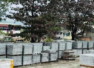 Tấm chắn rác bê tông tính năng 1000x400x80 UHPC-GVC