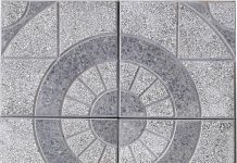 Gạch vỉa hè T325 UHPC GVC ở đường Nguyễn Phước Lan Hòa Xuân Đà Nẵng