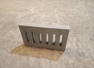 Tấm chắn rác bê tông tính năng cao 300x594x80