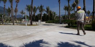 Triển khai Gạch T360 và Tấm chắn rác 500 tại Mikazuki Resorts Spa Đà Nẵng