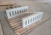 Tấm chắn rác bê tông tính năng cao 900x300x80 UHPC GVC